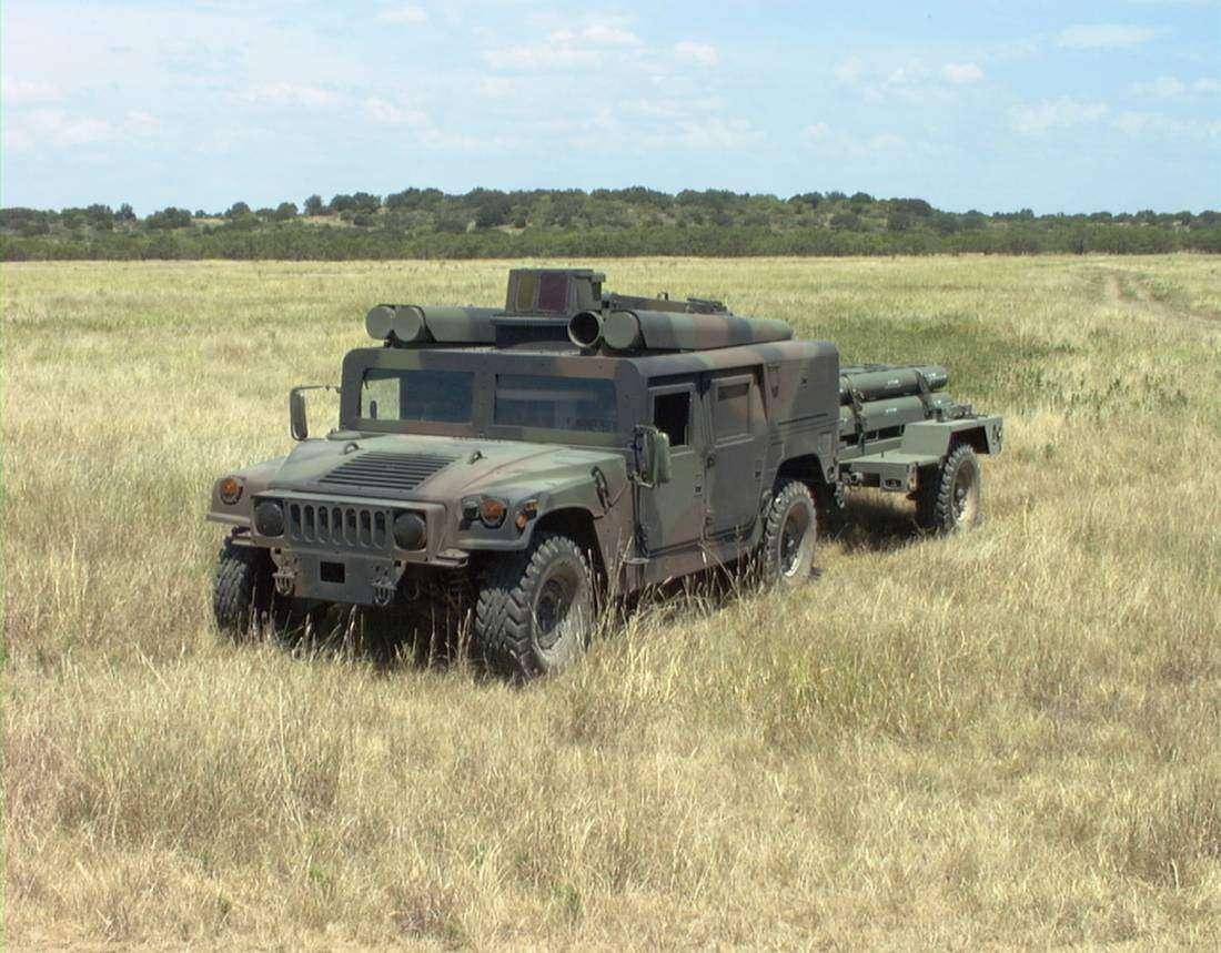 图片来自《悍马驰骋-美军高机动轮式车辆》,题图为用来发射loast(直瞄