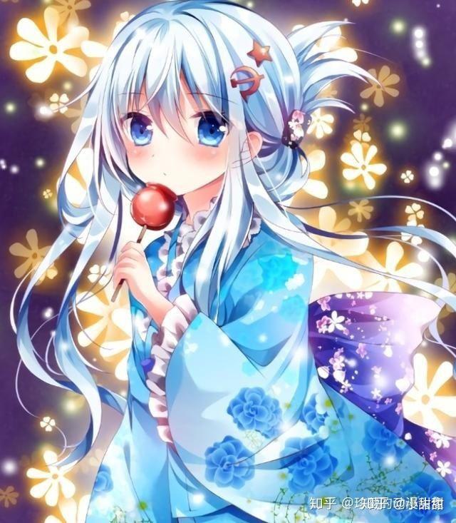 正在吹泡泡的初音少女,真的很可爱哟!