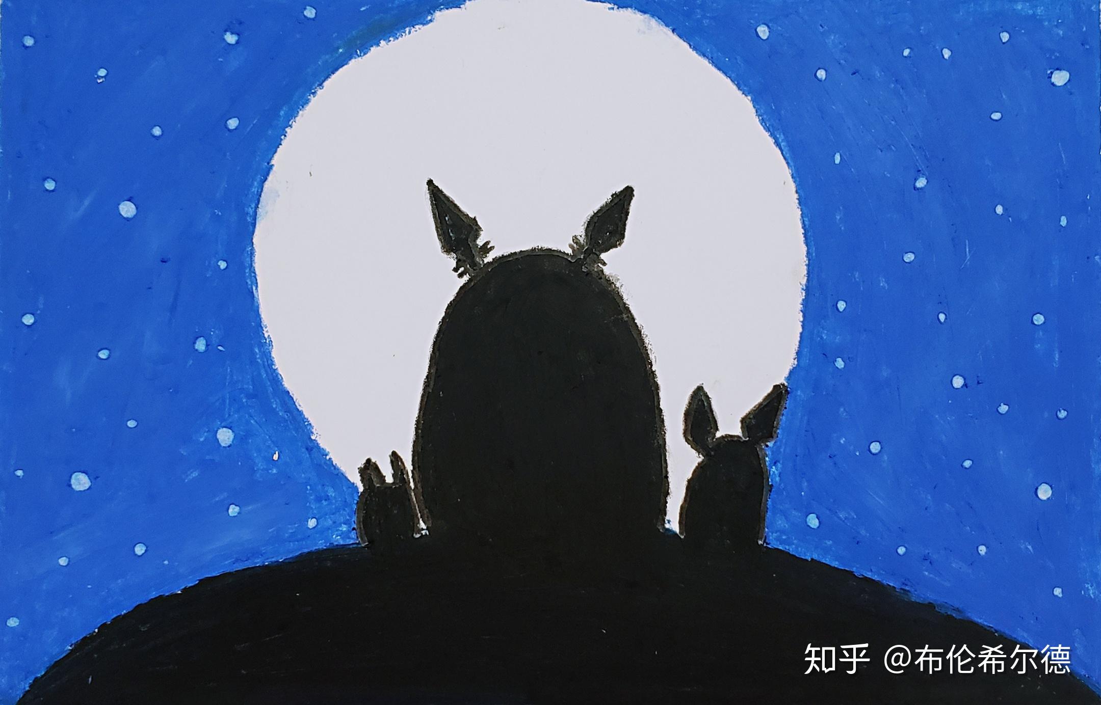 day20油画棒教程龙猫