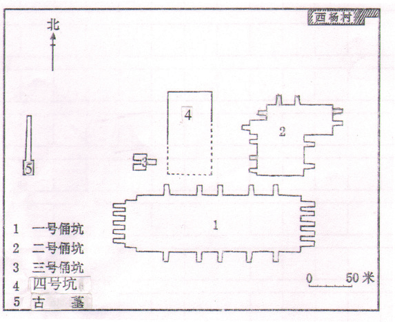 兵马俑一号坑平面图图片