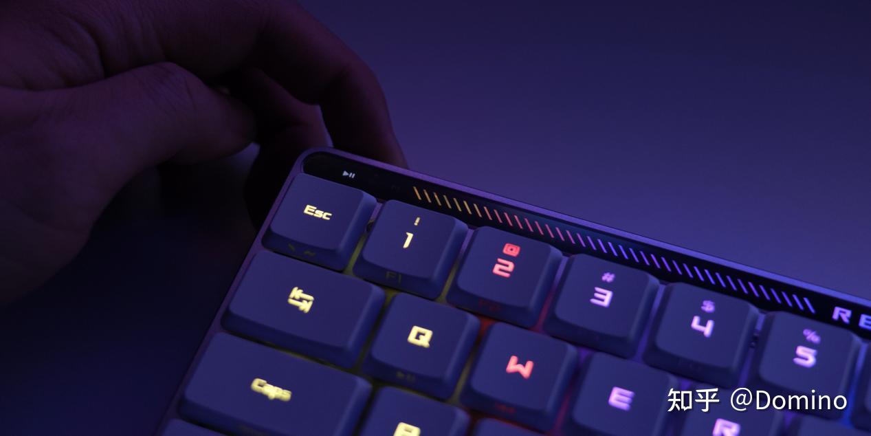 ROG 魔导士RX Low Profile 65%三模机械键盘首发拆解测评 - 知乎
