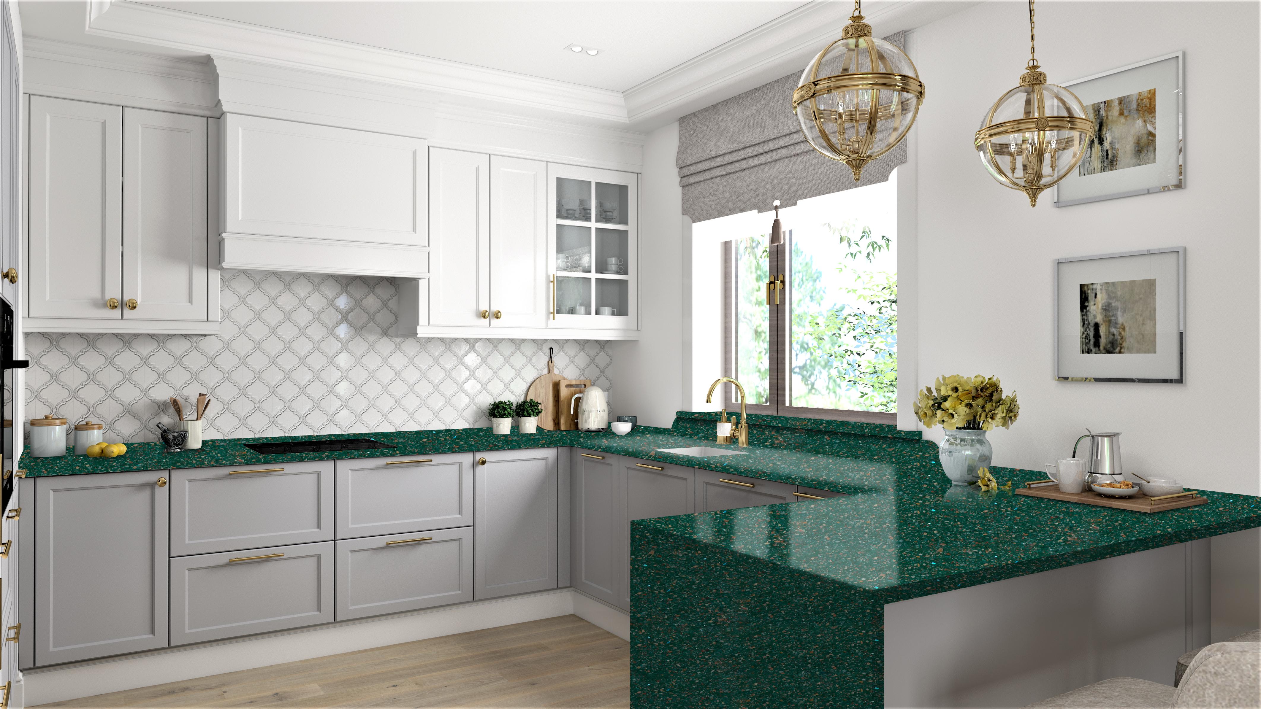 为什么石英质玉石台面能够成为整体橱柜的首选材料