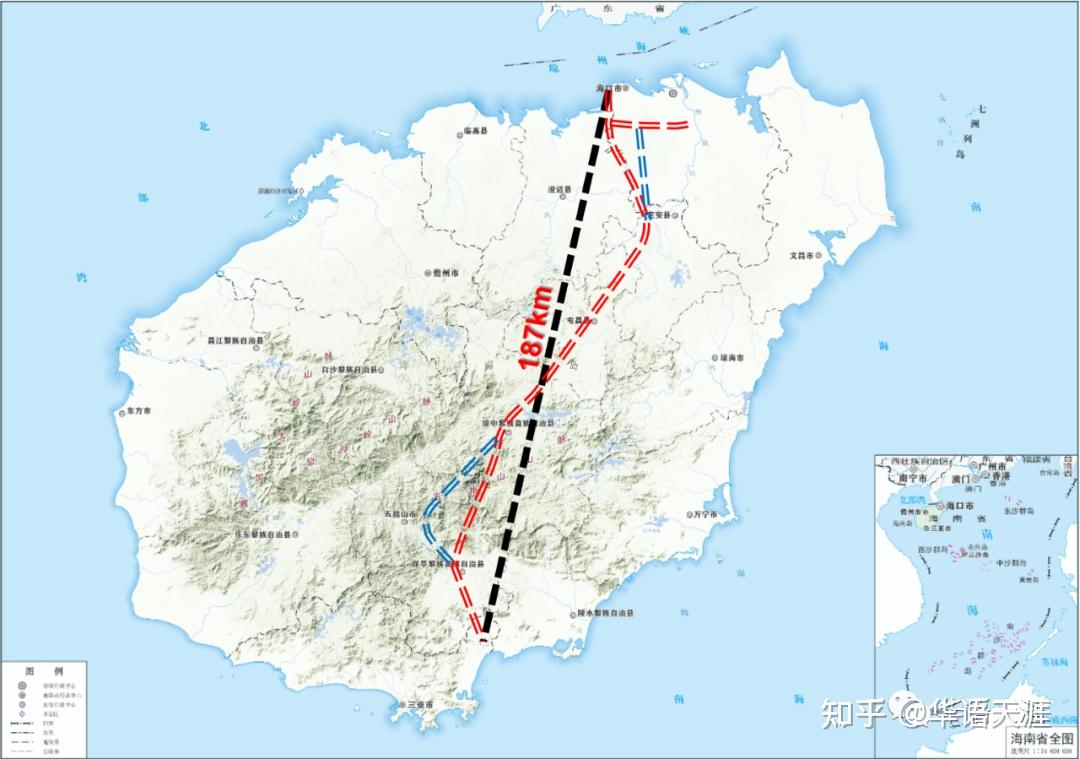 海南中线高铁项目正式启动,线路走向初露端倪