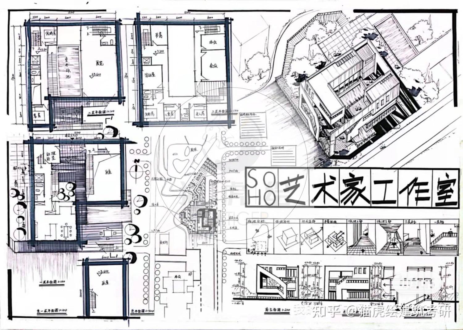 【soho藝術家工作室快題練習】學生優秀作品展第36615彈～貓虎繪