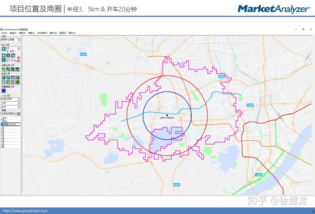 项目商圈分析龙湖杭州西溪天街