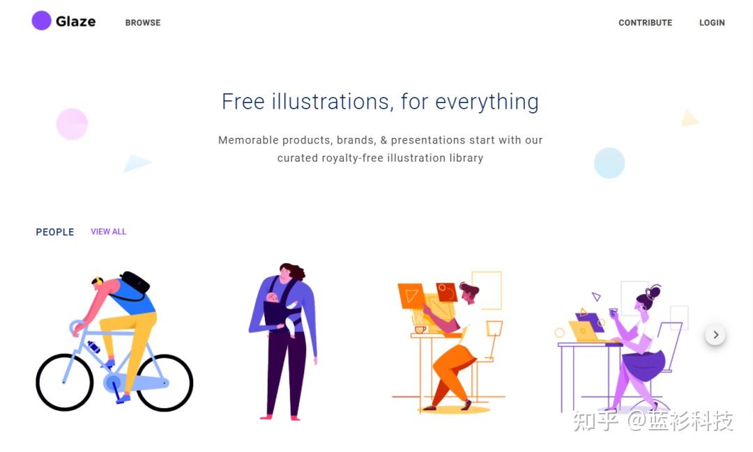 10个插画网站推荐合集！！！ - 知乎