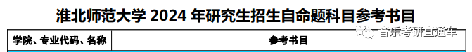 音樂考研淮北師範大學2024年碩士研究生專業目錄及招生簡章