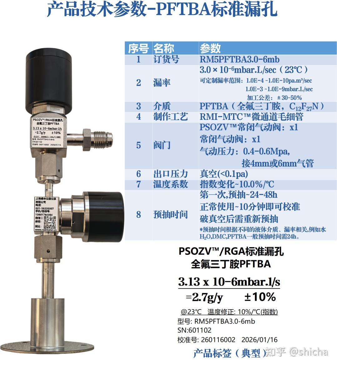 睿米®PFTBA（全氟三丁胺，C₁₂F₂₇N）高质量数标准漏孔——质谱仪的“全量程校准金标准” - 知乎