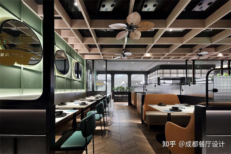 成都餐厅设计|3种常见的餐厅设计布局 - 知乎