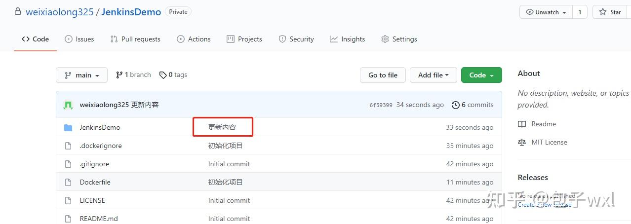 Docker+Jenkins+github自动化部署.Net Core程序 Docker+Jenkins+github自动化部署.Net Core程序