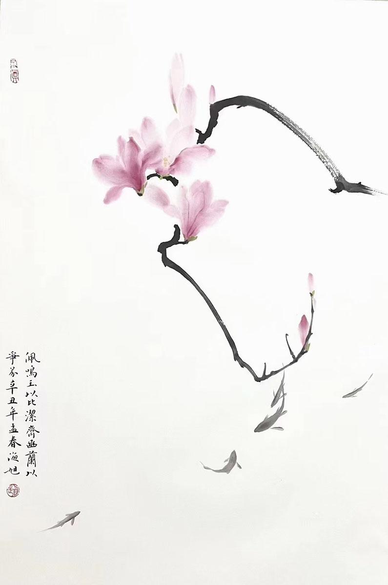 赵海旭花鸟画:柔婉秀逸,神采飞扬