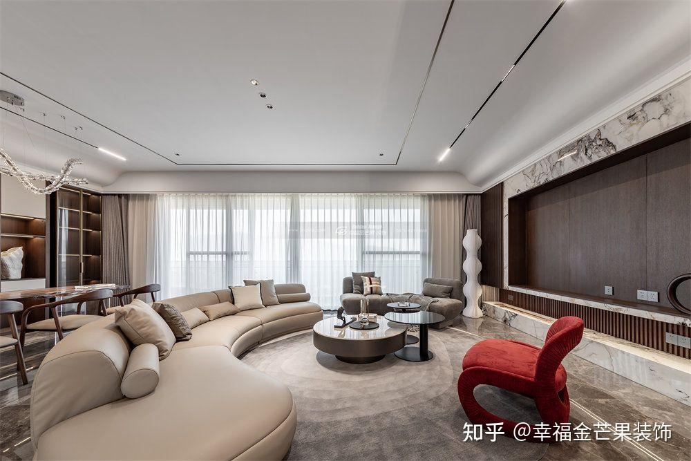 【幸福金芒果】昆明华夏四季300㎡装修,大平层就该这样装! - 知乎