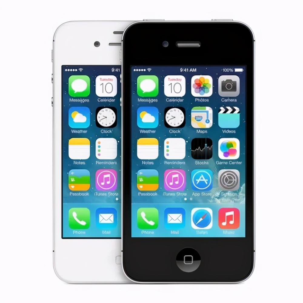 iphone4只有黑白两色;最早的iphone3gs iphone3g,iphone2g均为黑色前