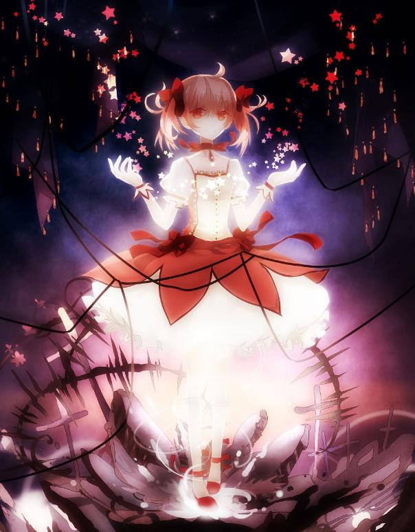 二次元!笑容甜美,美丽动人的魔法小姑娘.