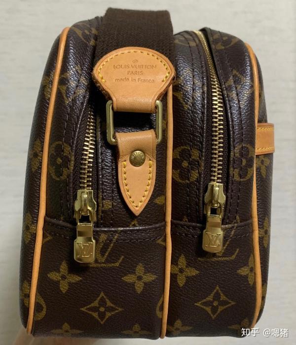 中古vintage lv 双层记者包 分享