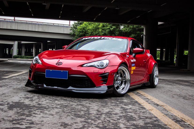 gt86改装案例赏析是心中的那一抹红