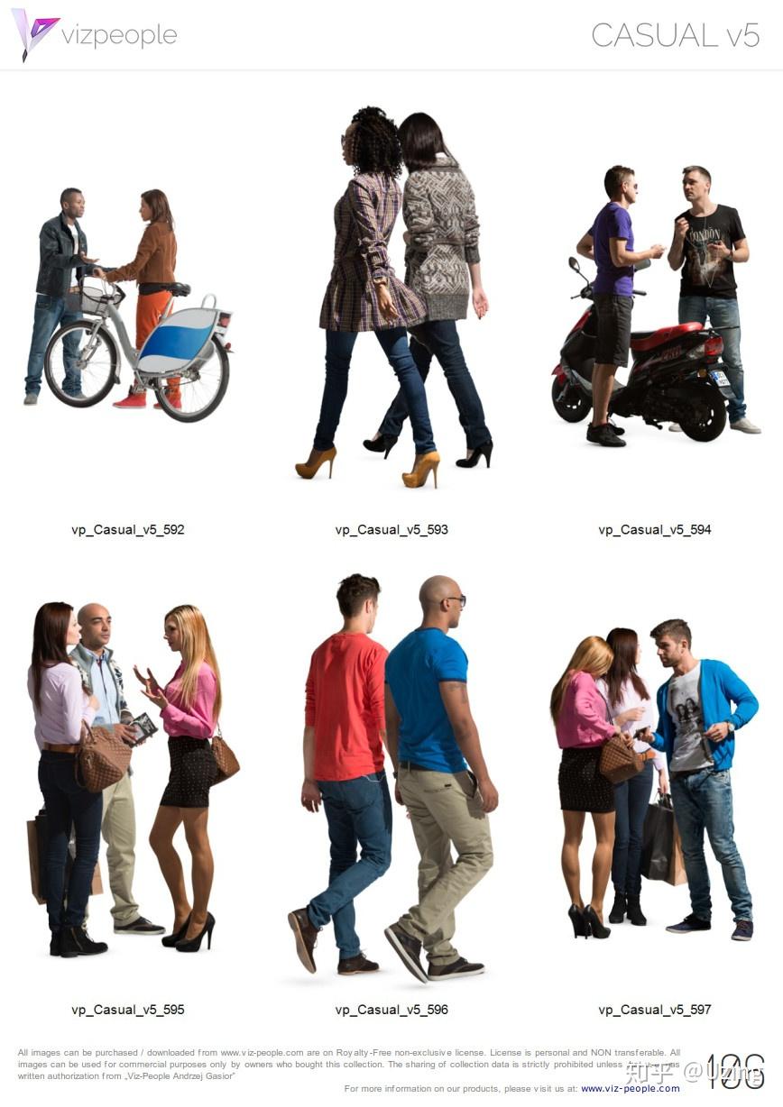vizpeople出品631张高品质休闲人物素材