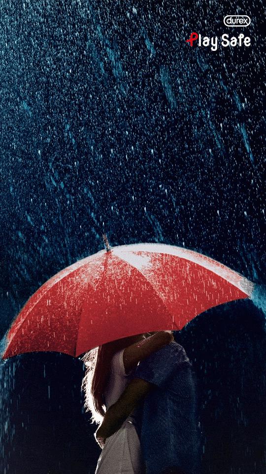 雨伞照片唯美意境图片