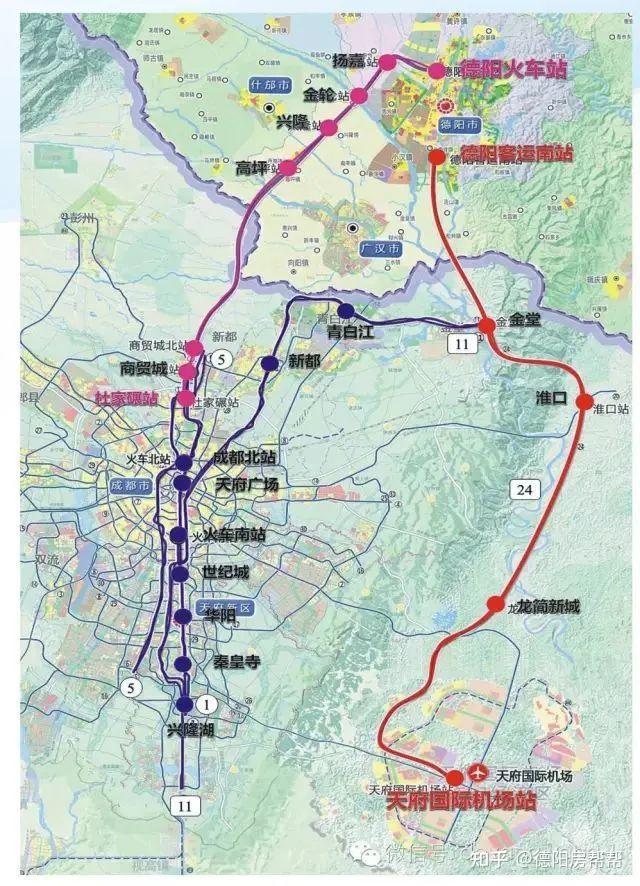 成都地铁s11号线规划图图片