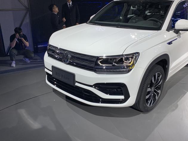 2018广州车展途岳rline亮相车展运动套件加身