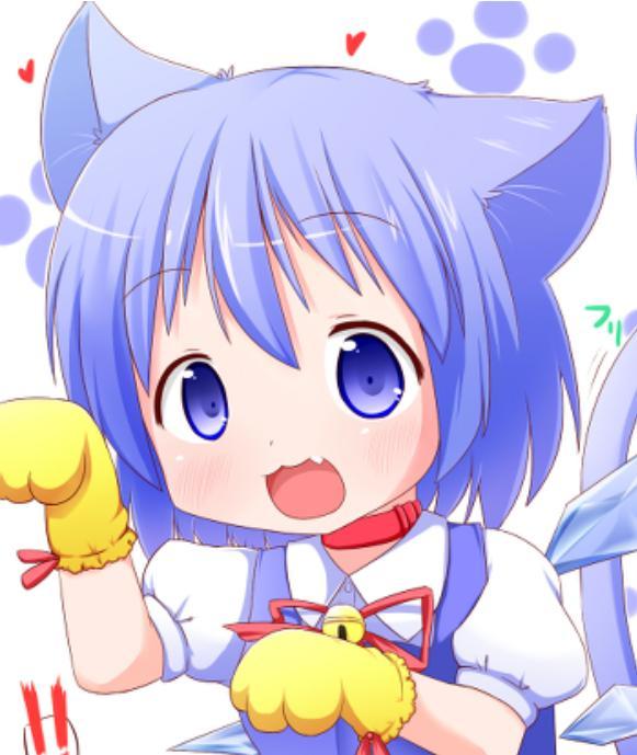 可爱的动漫大头贴气质非凡秀而不媚的二次元女生