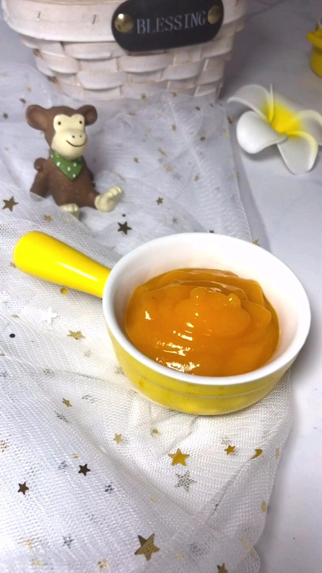 6月  宝宝辅食添加初期最佳辅食,南瓜山药泥