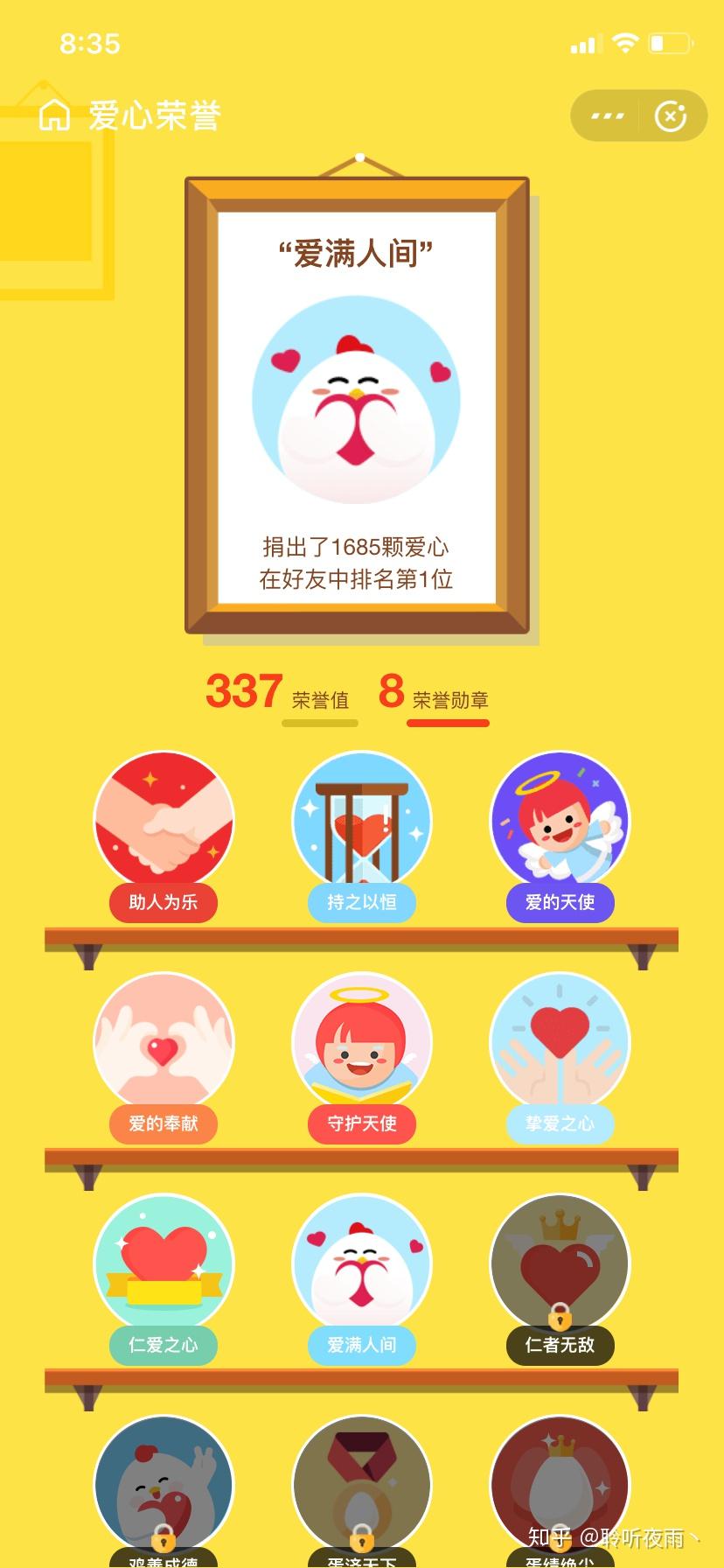 蚂蚁庄园你们都捐了多少蛋