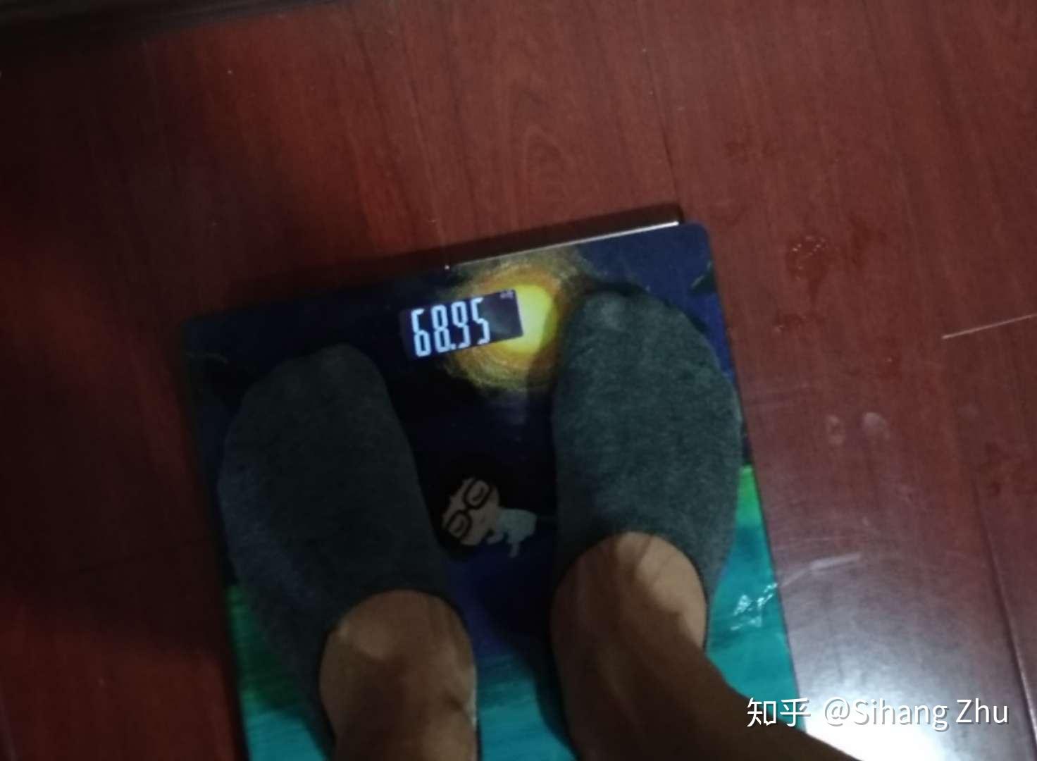 开始于5/3日,体重74公斤.经过12天,5/15日晚称重68.