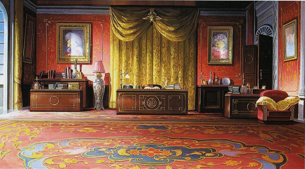 汤婆婆儿子的房间,地上铺了泡沫毯,堆满了玩具.