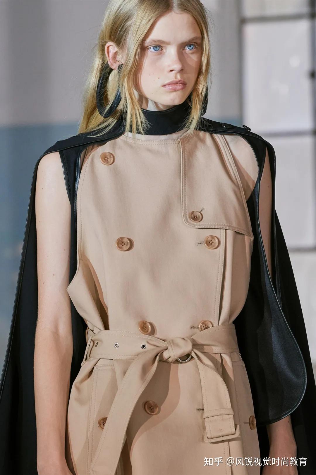 巴宝莉burberry2022春夏除了小鹿斑比bambi的耳朵它还为大胆的剪裁