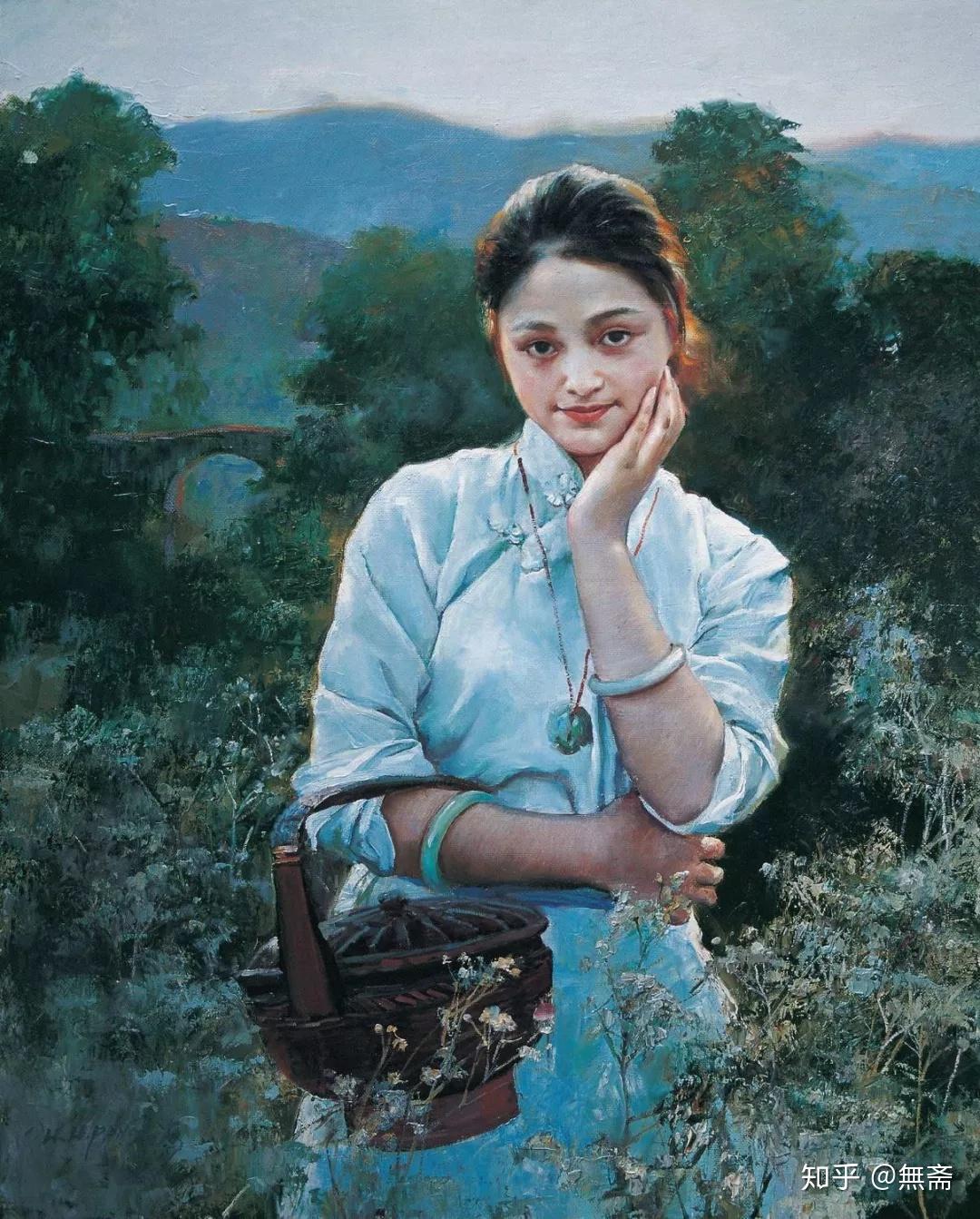 他用油画画江南女子，周迅曾是他笔下的模特- 知乎