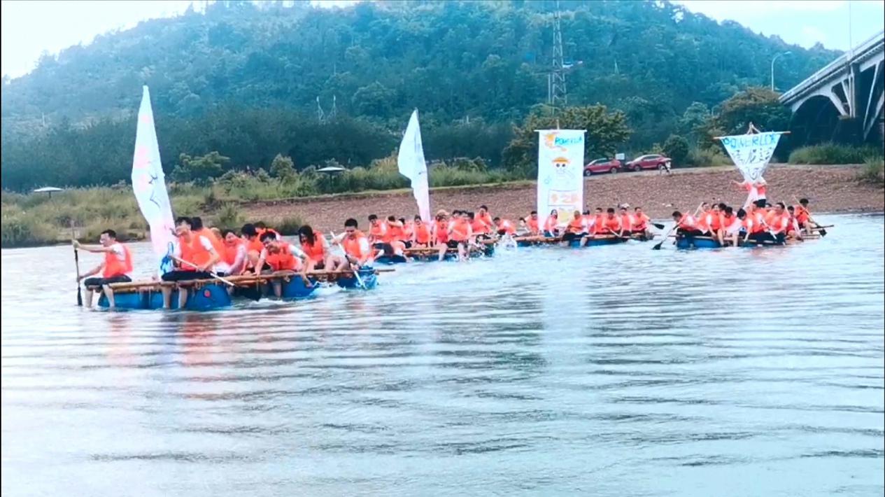 抢滩登陆:确认过眼神,是一个筏上的人 浙江兰博团建 专注团建拓展,让