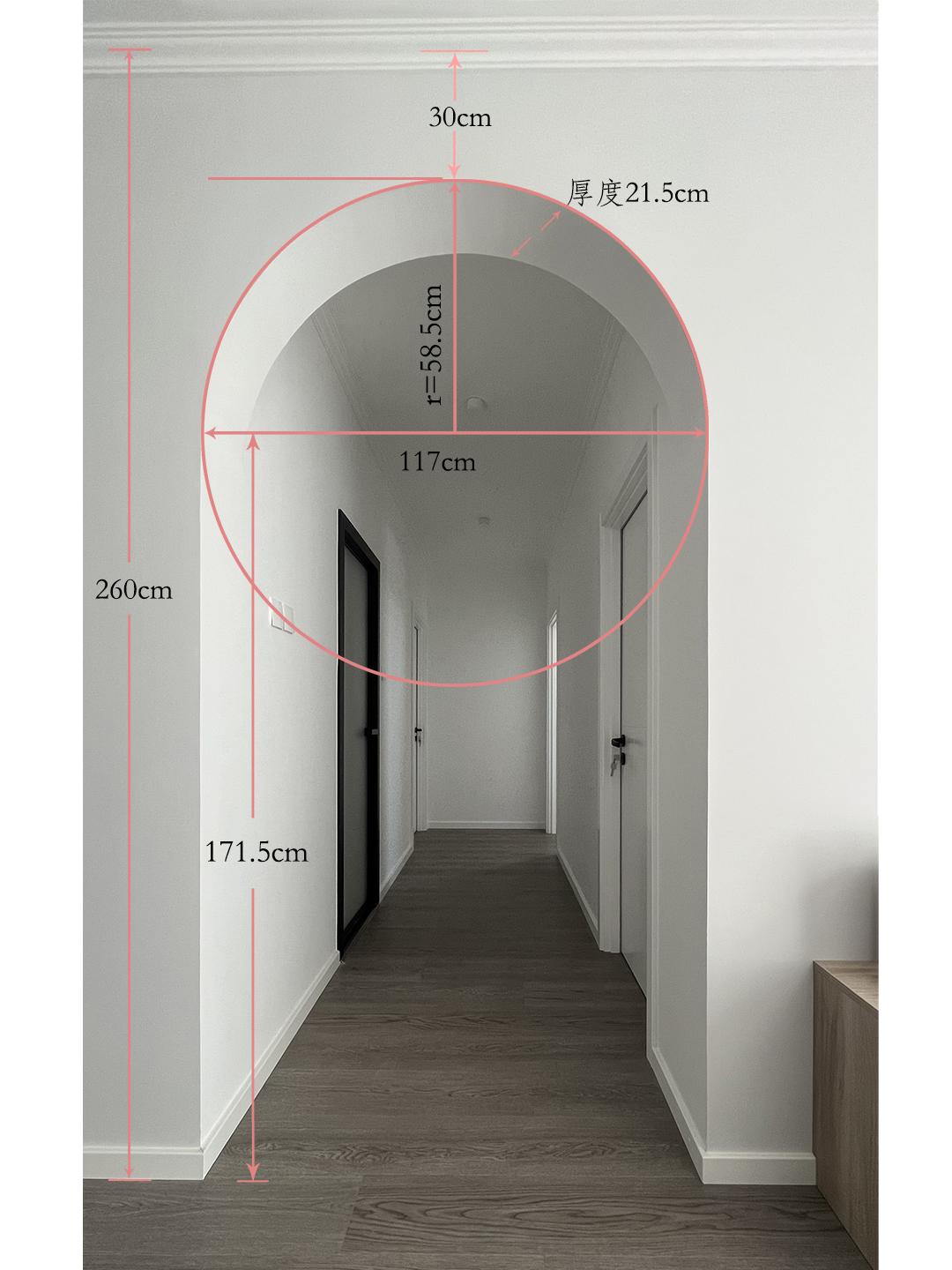 玖赫设计 的想法: 圆弧门设计一定要注意比例和尺寸！拒绝翻… - 知乎