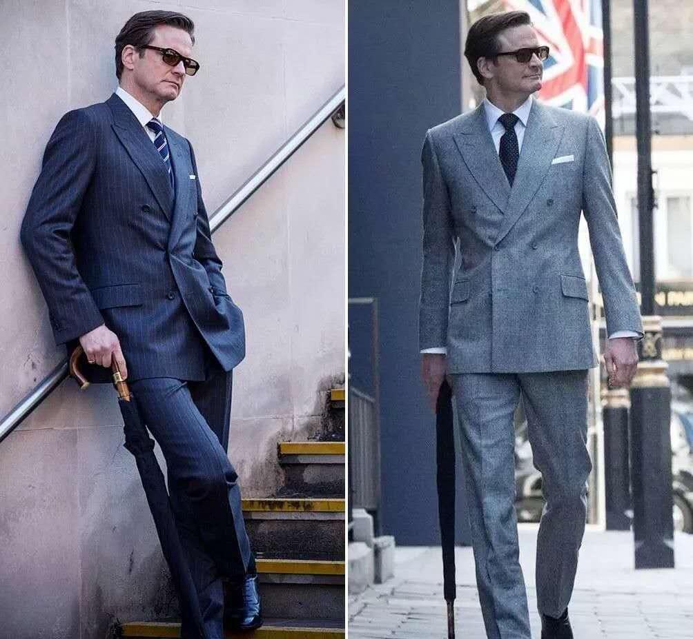 儒雅高贵的英式西装选对色彩很重要宽松一些→选英式更宽松一些→选