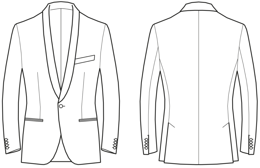 这种说法最常见于美国的很多西装软文中,不知道是近几年服装行业进步