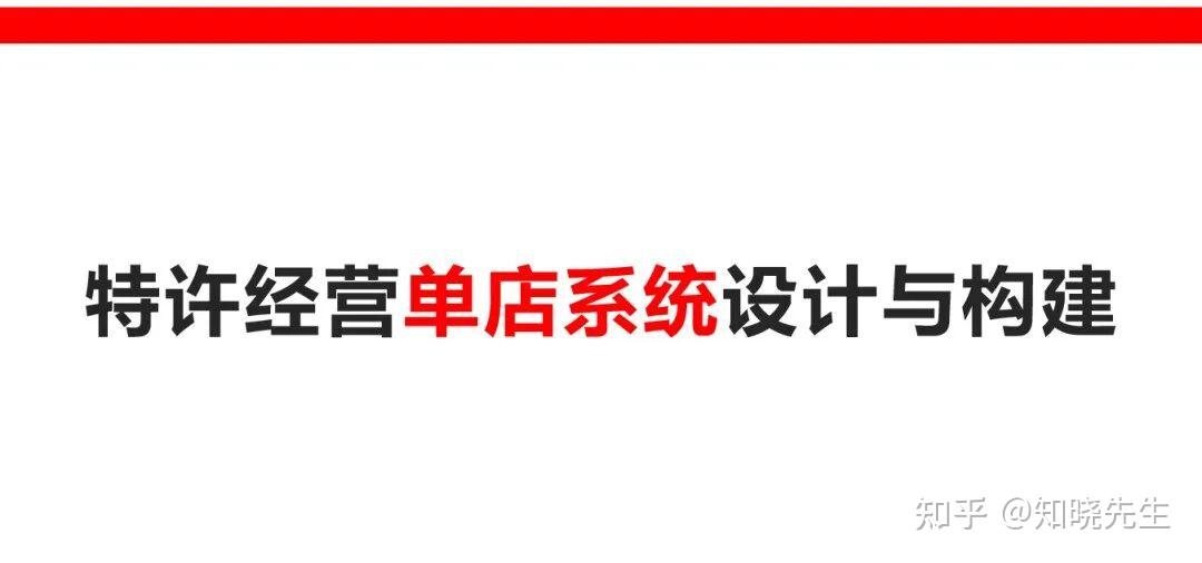 万店连锁:店铺盈利复制模型解析 - 知乎