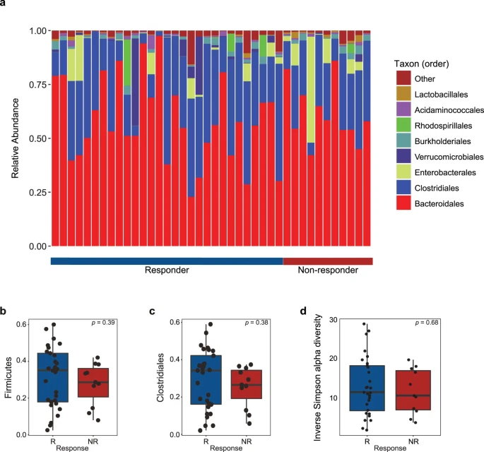 natmed肠道微生物是降低免疫疗法毒性关键