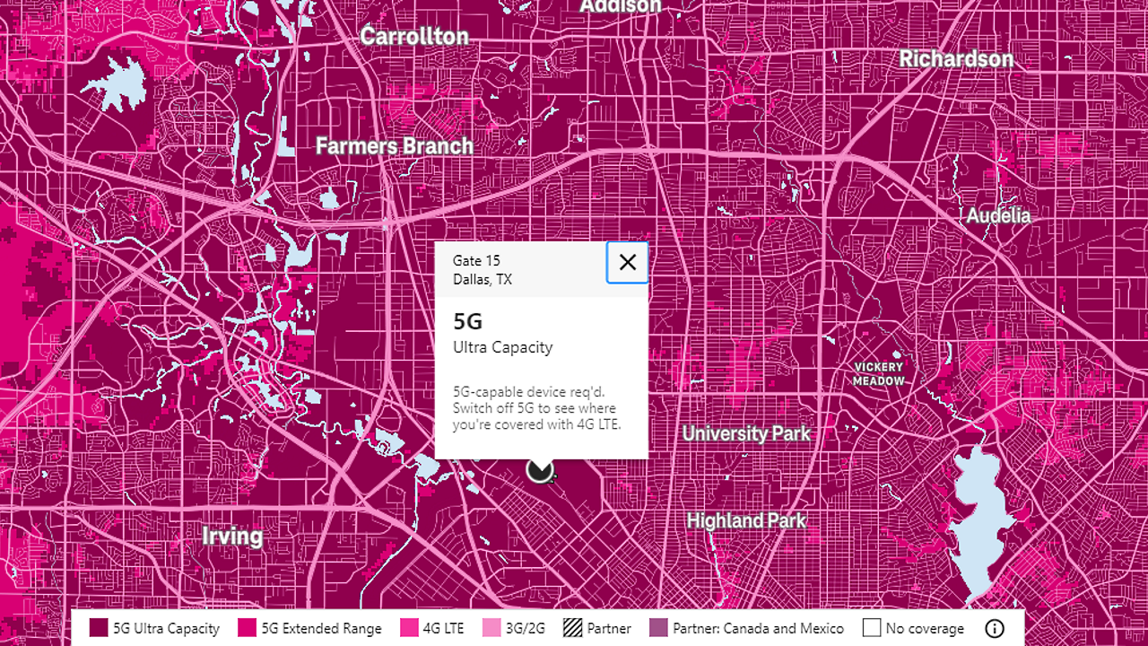 T-Mobile 终于公布了其“超容量”5G 地图 - 知乎