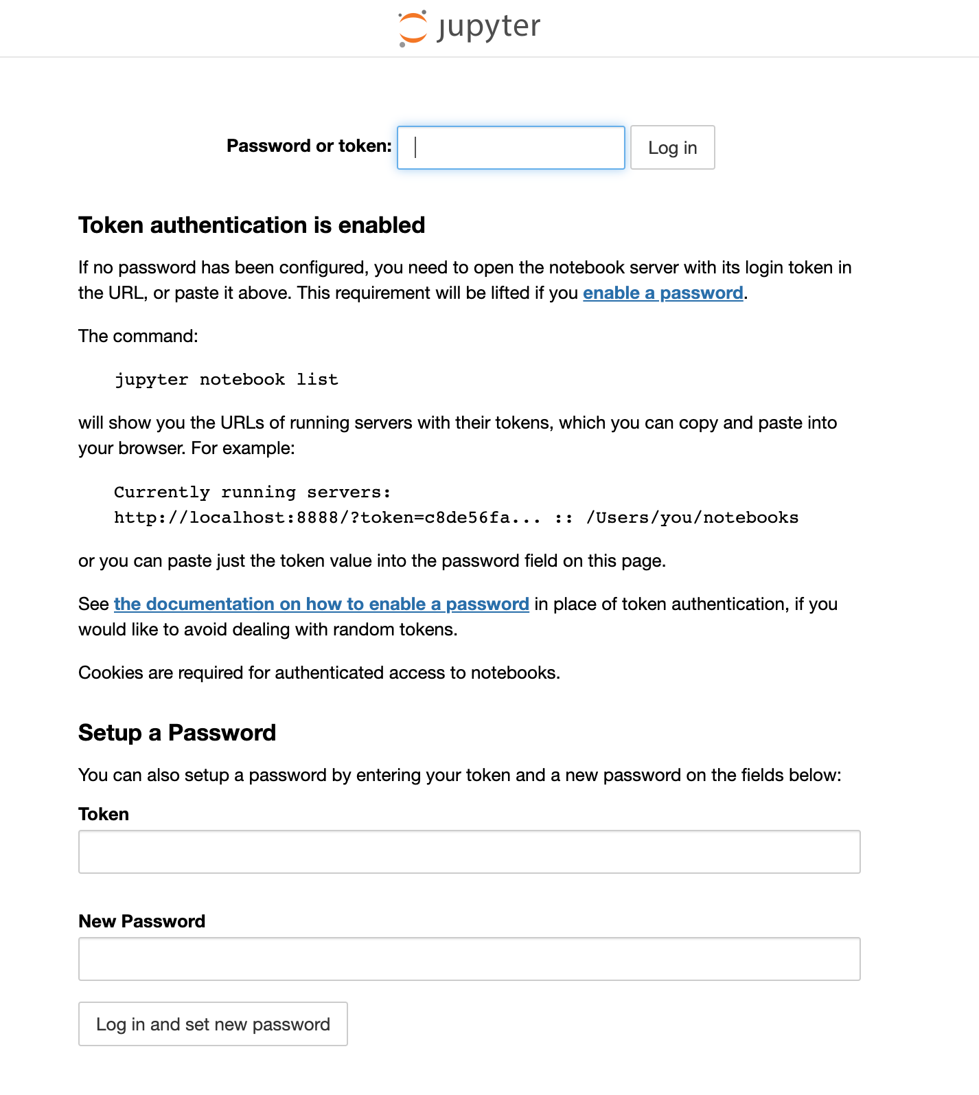 Jupyter notebook 