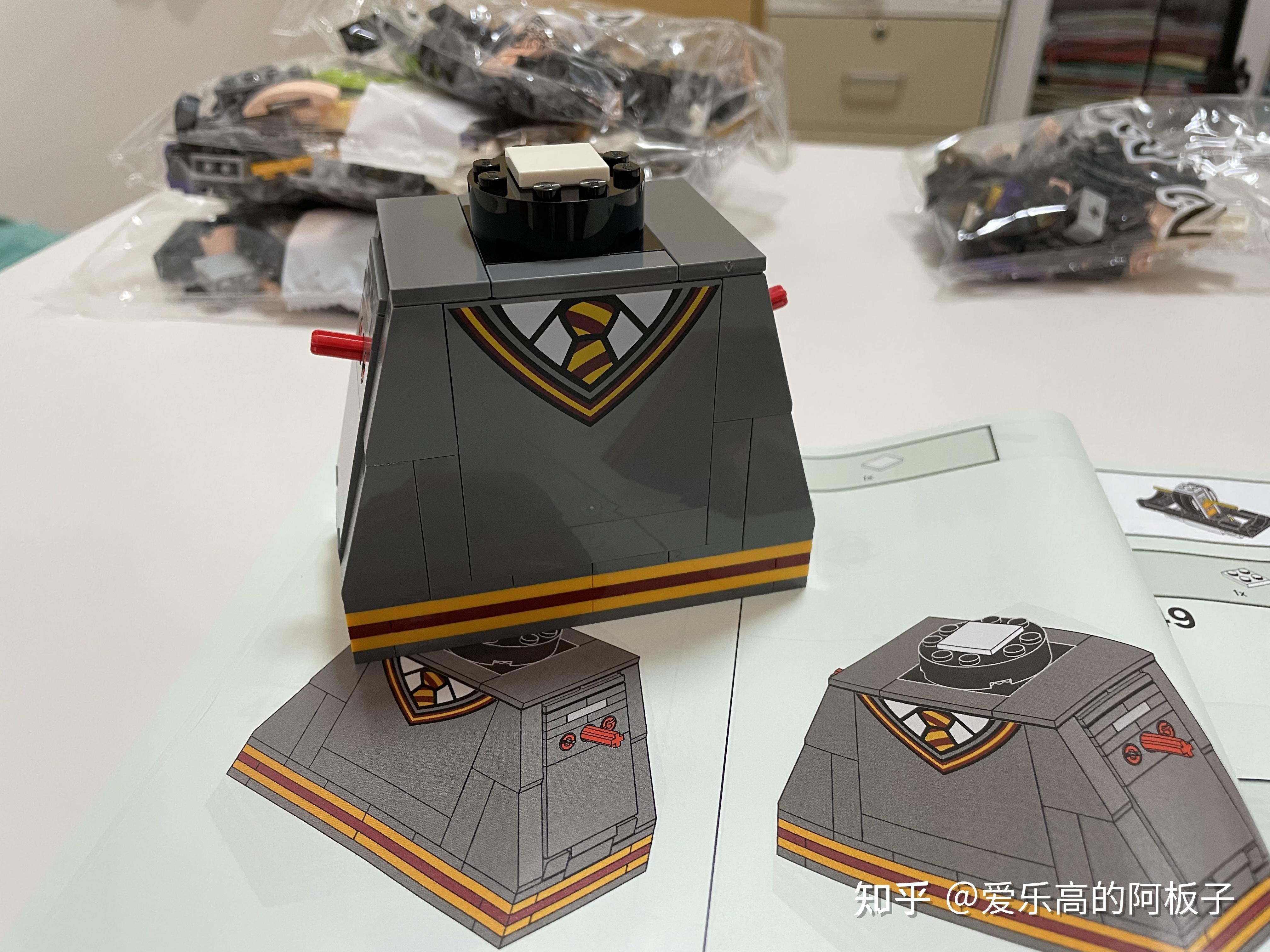 乐高lego精品评测76393哈利波特与赫敏格兰杰不简单的放大版人仔