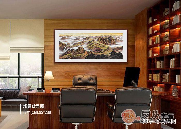 这5款常见的办公室挂画，蕴含的意义你知道吗 - 知乎