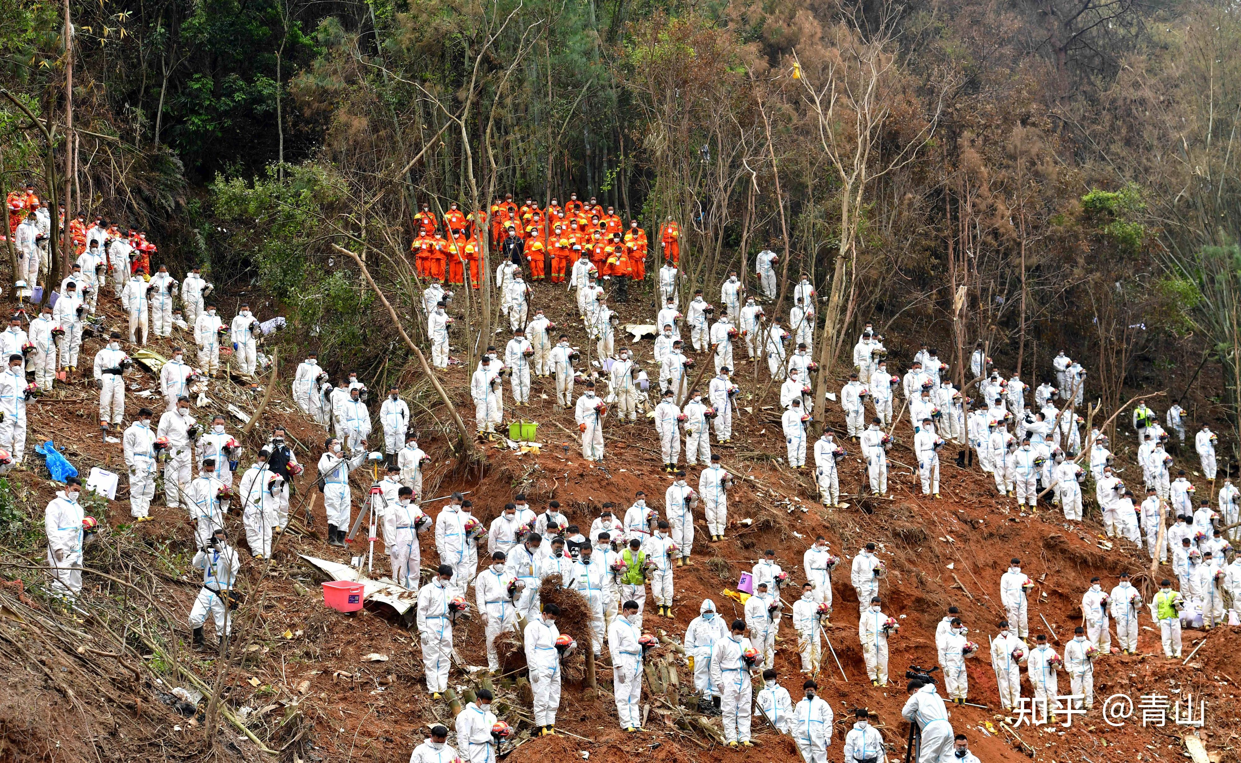 中基本掌握了飛機殘骸地下的分佈和深度桂林理工大學教授呂玉增介紹