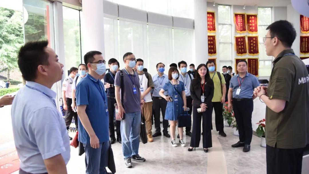 厦门国贸控股数字化管理部副总经理辛莘一行莅临美亚柏科参观交流