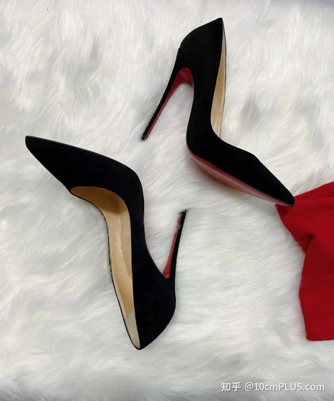 clsokate黑色绒面12cm