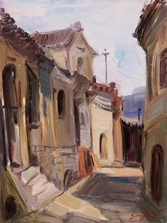 清华美院副教授宋克的艺术之路在抒情再现与抽象表现之间