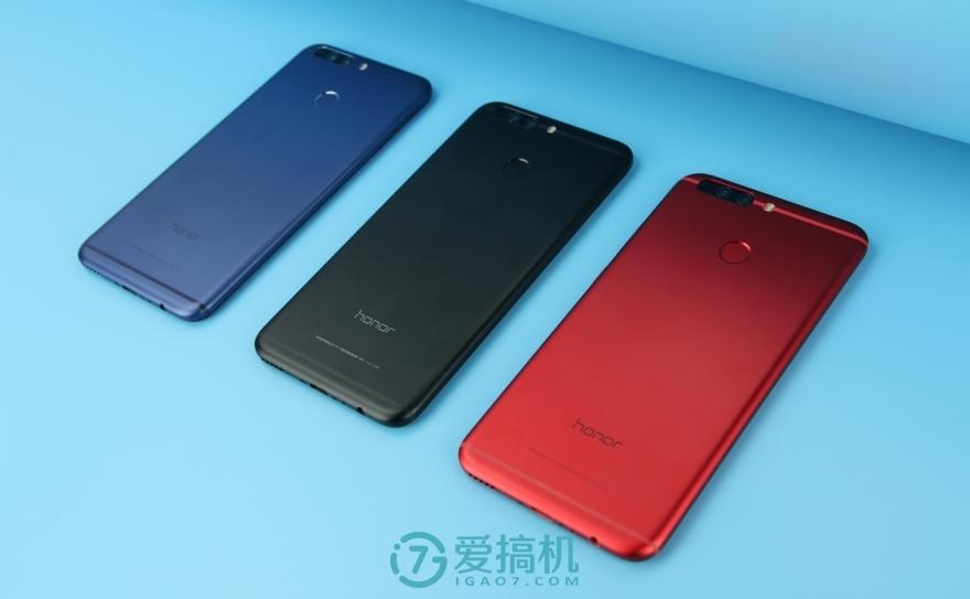 多彩魅惑荣耀v9红蓝黑三色图赏