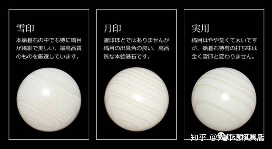 什么是蛤碁石？蛤碁石的号数代表什么？实用印月印雪印是什么意思？日本