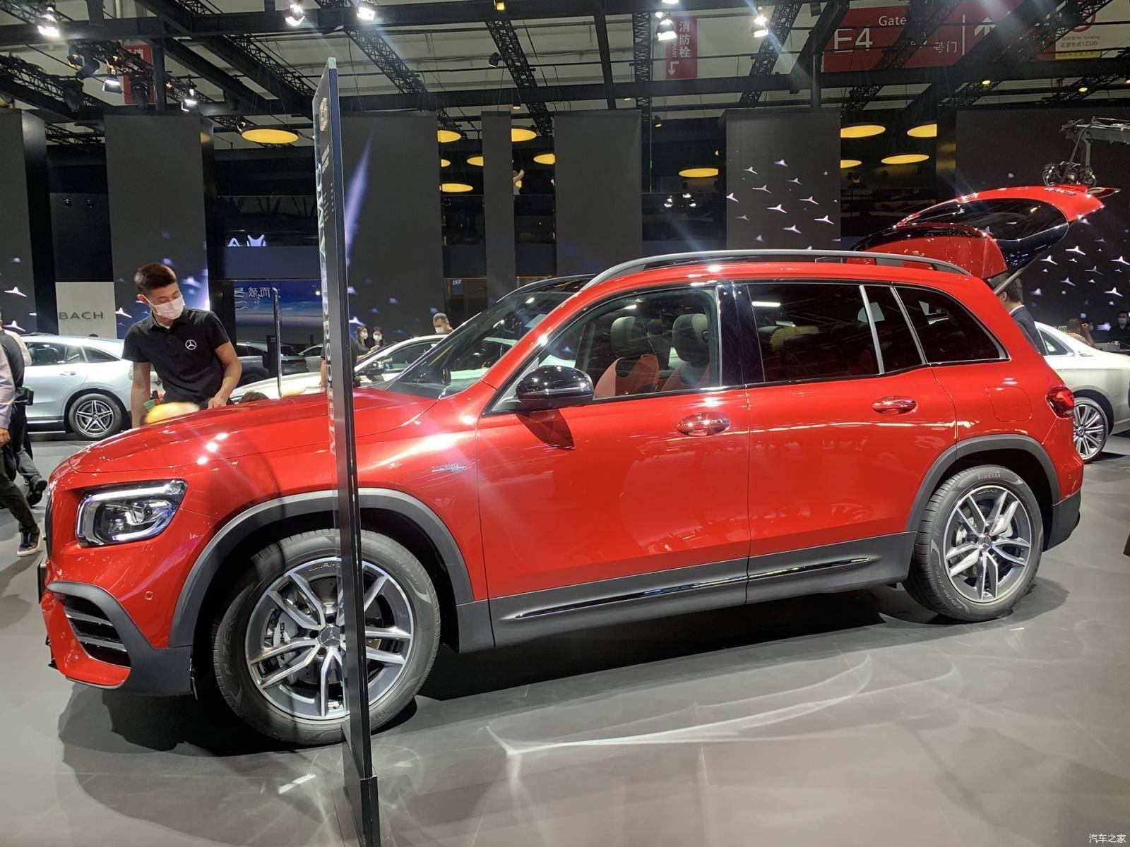 2020北京车展实拍梅赛德斯amgglb35预售价46万元起