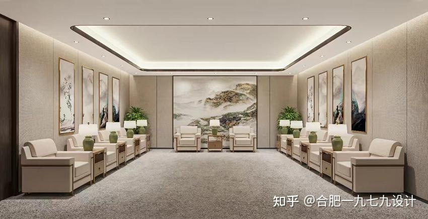 合肥办公室设计：2000平科技公司办公空间效果赏析 - 知乎