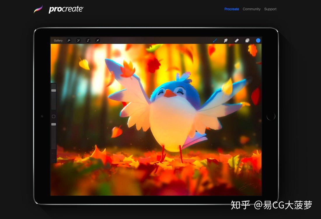 易cgipad绘画软件procreate软件介绍